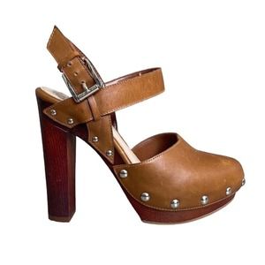 Vince Camuto Women's Elric Clog Chunky Pump Heels 7.5 INV5